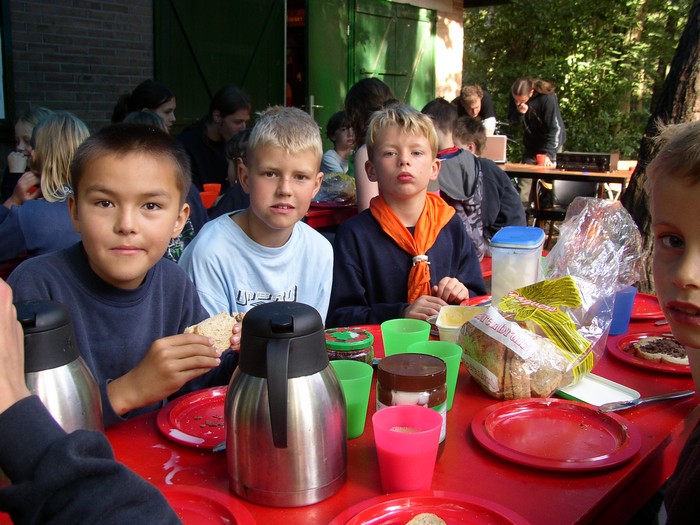 Eerst even eten voor we beginnen