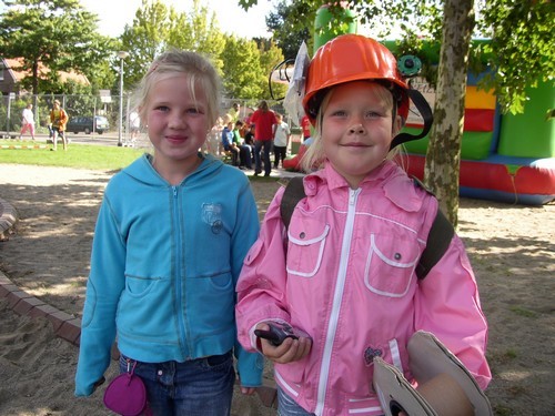 Mijn vriendin doet ook mee.