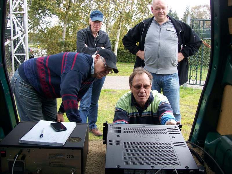 Antenne goedgekeurd door het hele team.