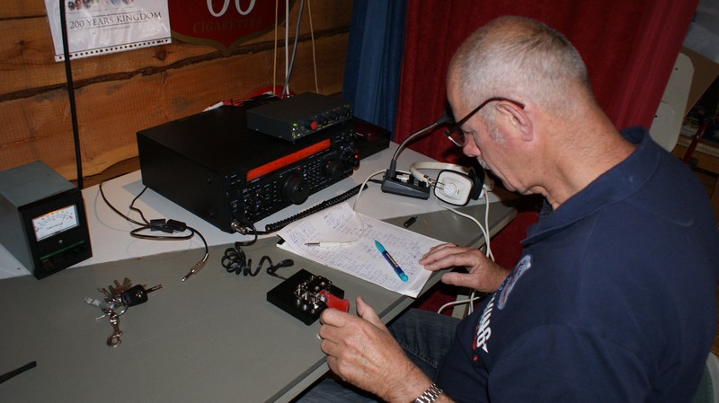 Henk PA3PBZ met CW op 20Meter.