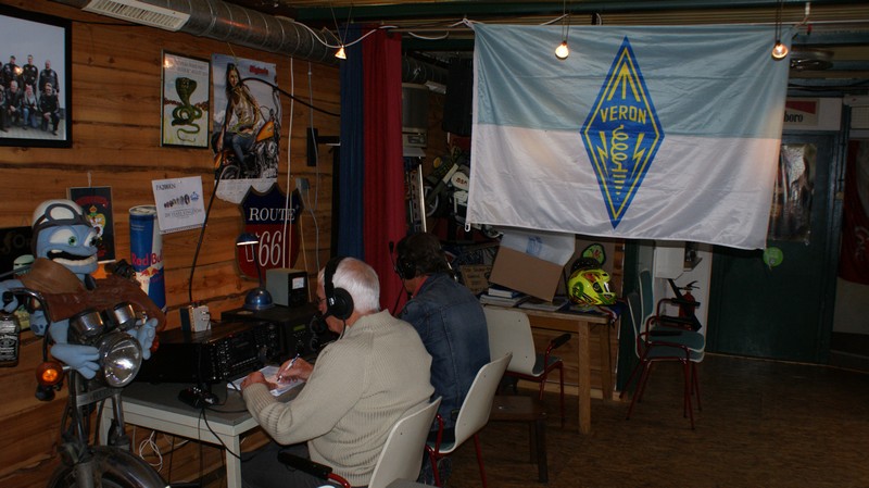 354 qso's in 5 uur!
