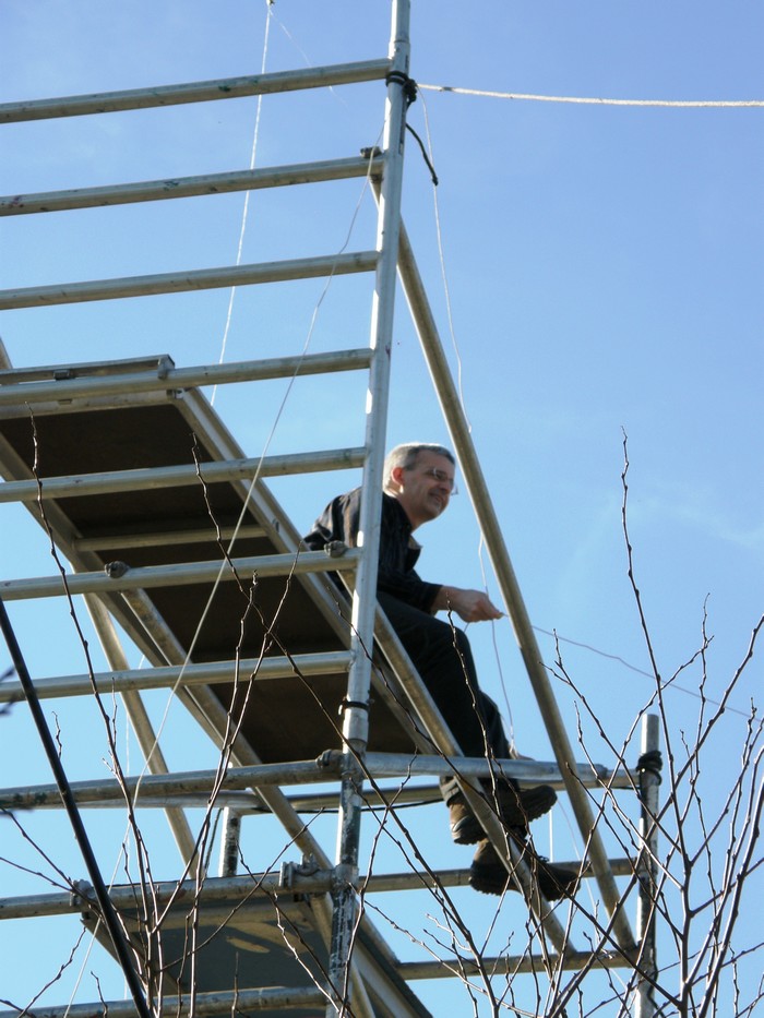 Koen PA3BKO bekijk het van grote hoogte