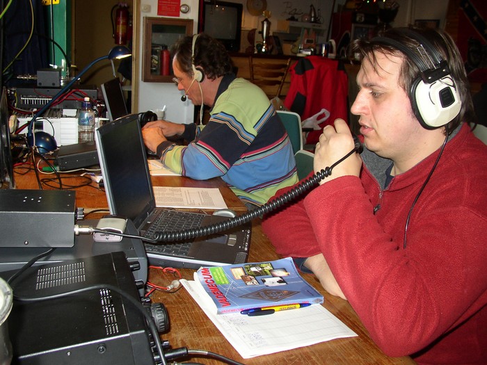 Dennis, PD4R actief op 15 meter