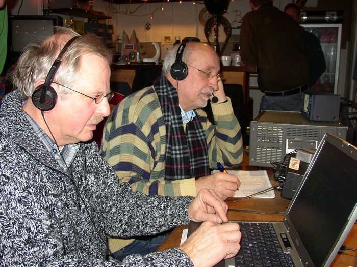 Henk PA0HFT als gast-logger bij Ben PA0I