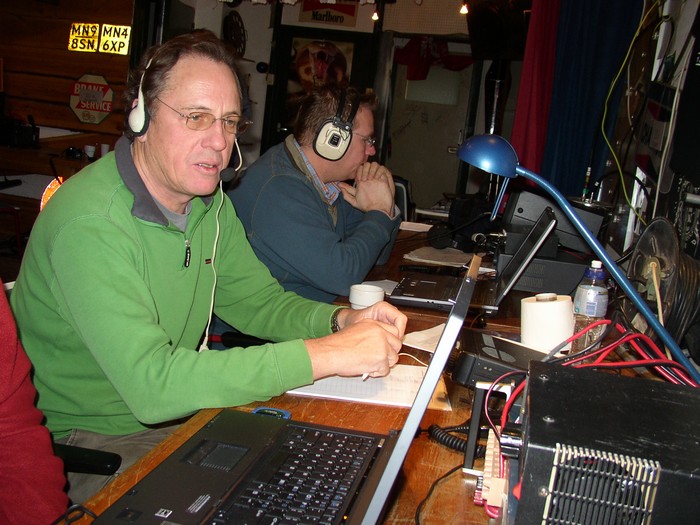 Leo,PA0LMD actief op 80 meter.