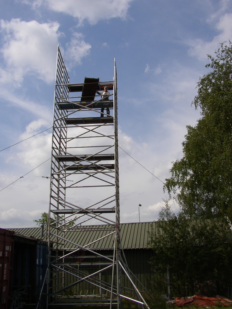 Vloertje maken door Hans PA7HPH