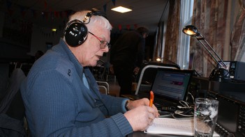 Gert PA5TS op 80m. Ging redelijk tot goed. Bijna 500 qso's gemaakt. Ga zo door gert!
