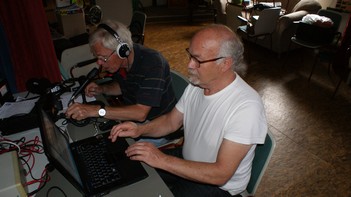 Hans en Hans op 40 meter