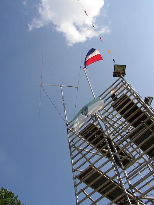 12 meter hoog een minibeam voor 20 meter