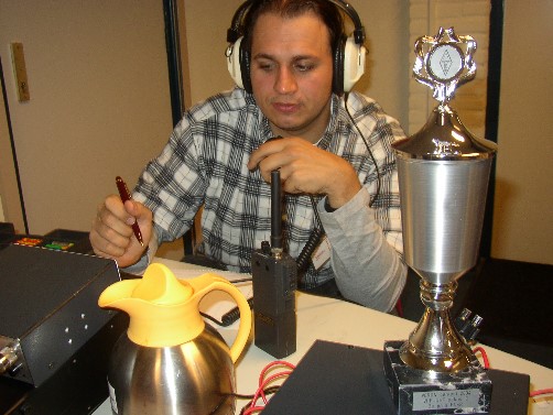 Een beker voor Dennis!