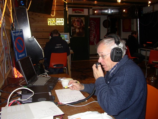 Jille PA1DV in actie pacc 2006