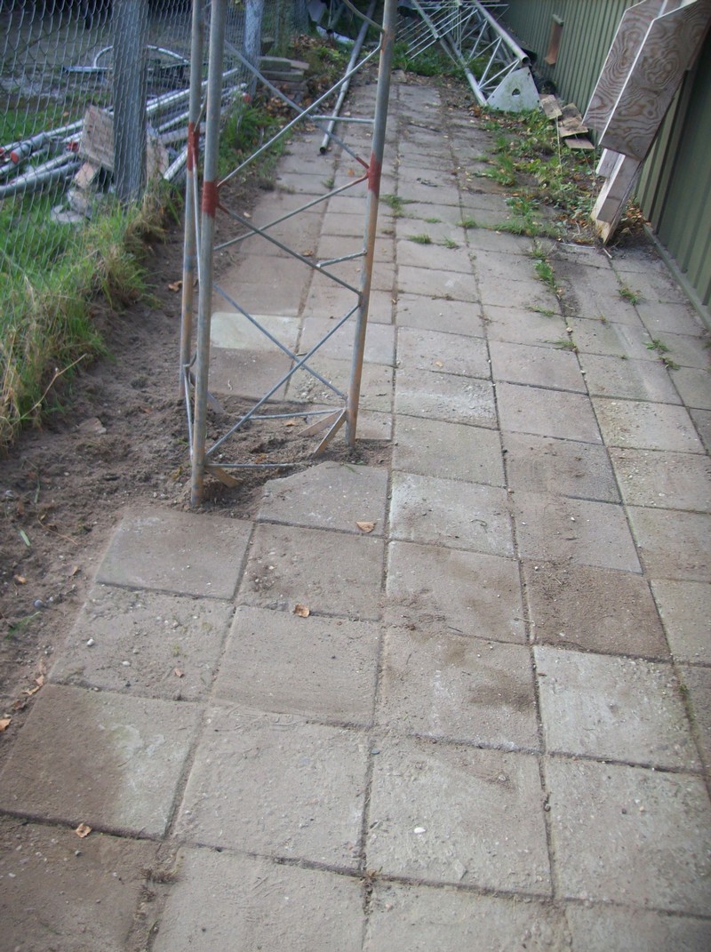 Ook het straatwerk weer netjes gemaakt.