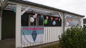 Een feestje in de motorclub
